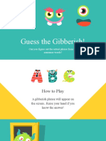 Guess The Gibberish!: Can You Figure Out The Actual Phrase From The Nonsense Words?