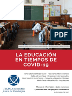 La Educacion en Tiempos de COVID 19