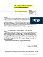 Dominguez Gutierrez - 2007 - El Objeto de Estudio en La Investigación