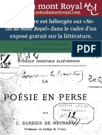 Poésie en Perse