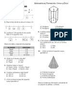 Examen 2 Trimestre Niño Artillero 6 Grado 2019-2020