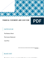 Financial Statements and Cash Flow