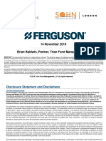 Ferguson - Trian Partners White Paper