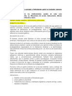 Hemorragia Digestiva Asociada A Helicobacter Pylori en Lactantes Menores de 6 Meses