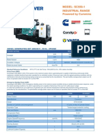 SC550 50HZ Cummins Generator STAMFORD