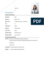 Curriculum Vitae Group 2