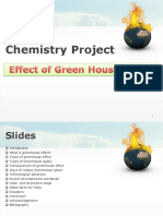 Chemistry Project Class Xi