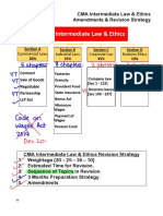 CMA Intermediate Law & Ethics: Section A 30%