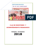 Plan de Monitoreo Acompañamiento 2017