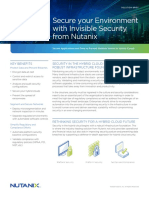 Secure Your Environment With Invisible Security From Nutanix