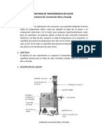 Lab 2 - Conveccion Libre y Forzada