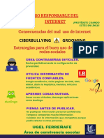 Infografía Del Uso Responsable Del Inetrnet