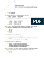 Assessment in Double Entry Accounting