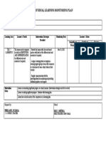 Individual Learning Monitoring Plan: Learner's Name: CARAMAT, ALDREN Grade Level: GRADE 7