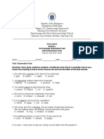 Grade 8 Summative Test For Quarter 1 Module 1