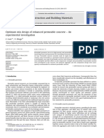 (Lian - Zhuge, 2010) Optimum Mix Design of Enhanced Permeable Concrete - An Experimental Investigation