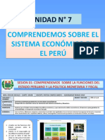 Comprendemos Sobre La Funciones Del Estado Peruano y La Politica Monetaria y Fiscal