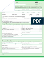 Adult New Patient Forms