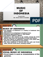 Music of Indonesia