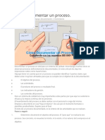 Cómo Documentar Un Proceso