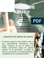 Drogas de Abuso