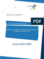 Instrucciones Atención A La Diversidad y Orientación Educativa 21-22