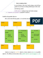 Gradable and Ungradable Adjectives