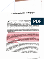 Capítulo 4 - Fundamentación Pedagógica