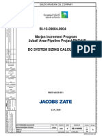 BI-10-09004-0004 Marjan Increment Program Jubail Area-Pipeline Projact PKG#18 DC System Sizing Calculation