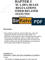 Chapter 3 Lesson 3.1 Traffic MNGT