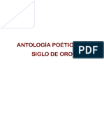 Antologia Poesia Siglo Oro Modalidad