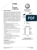 NCP1396A, NCP1396B Controller, High Performance Resonant Mode, With High and Low Side Drivers