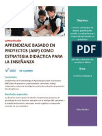 Aprendizaje Basado en Proyectos ABP Como Estrategia Didáctica para La Enseñanza