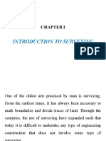 Intro, Types of Surveying, Errors