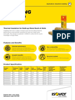 Isover Cladding Roll 40 Product Datasheet April 2020