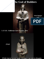 Ptah The God of Builders - Images and Simbolism - I. .P. .H. . Guillermo Calvo Soriano, 33rd.