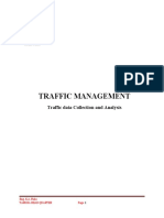 Traffic Management: Traffic Data Collection and Analysis