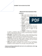 Assesssment Task in NCM 105 Lecture