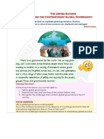 Unit 1 Lesson 4 Un International Organizations Shorter Version