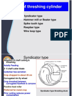 2.3 Types of Threshing Drums and Their Applications