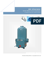 MSC 127mm Series: Vertical Medium Screw Compressors