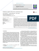 Prediction Model of Flow Duct Constriction Noise