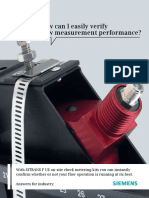 How Can I Easily Verify Flow Measurement Performance?