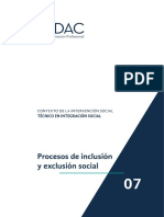 PDF. Contexto de La Intervención Social. Tema 7