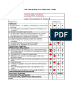 Checklist para Tdah Basada en El DSM