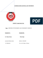 Theories of Punishment and Punishment Under Ipc