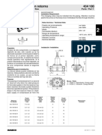 Válvula de Rebose Con Retorno - Parte 1