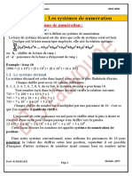 Systeme de Numération