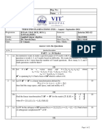 MAT3002 Applied Linear Algebra Interim 2021-22 TEE Question Paper