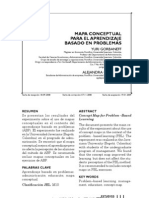 Mapa Conceptual para El Aprendizaje Basado en Problemas Artigo